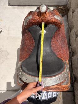 16 Tex Tan Imperial Western Show Saddle