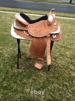 16' TexTan Western Saddle