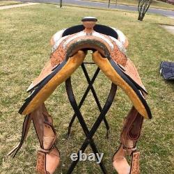 16' TexTan Western Saddle