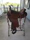 16 Trail Saddle Made By Johnny Ruff 7 Gullet Fqhb Excellent Condition
