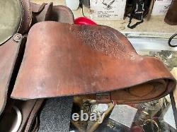 16 Triple C Saddlery Western Saddle - Handmade