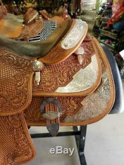 16 Used Billy Cook Western Show Saddle 3-1566