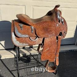 16 Used Blue Ribbon Western Show Saddle