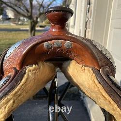 16 Used Blue Ribbon Western Show Saddle