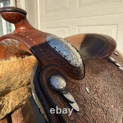 16 Used Blue Ribbon Western Show Saddle