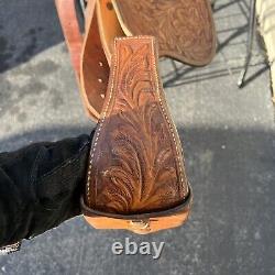 16 Used Blue Ribbon Western Show Saddle