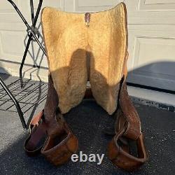 16 Used Blue Ribbon Western Show Saddle