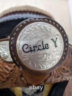 16 Used Circle Y Western Show Saddle 679-5084