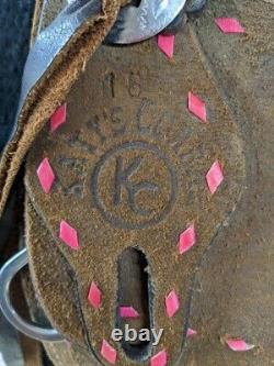 16 Used Katy's Corner Western Barrel Saddle 680-5087