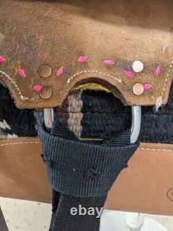 16 Used Katy's Corner Western Barrel Saddle 680-5087