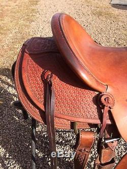 16 Wade McCall Western Ranch Roping Saddle- Hand Made Used