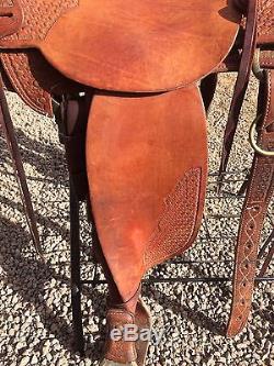 16 Wade McCall Western Ranch Roping Saddle- Hand Made Used