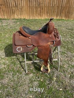 16 Wenger Leather Works Western Work Saddle