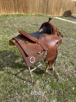 16 Wenger Leather Works Western Work Saddle