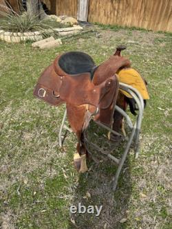 16 Wenger Leather Works Western Work Saddle