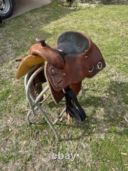 16 Wenger Leather Works Western Work Saddle