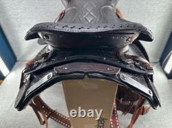 16 Western Barrel or Trail Saddle Deep Seat Good Condition