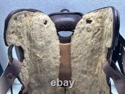 16 Western Barrel or Trail Saddle Deep Seat Good Condition