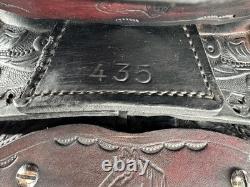 16 Western Barrel or Trail Saddle Deep Seat Good Condition