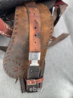 16 Western Barrel or Trail Saddle Deep Seat Good Condition