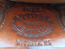 16 Western Heritage Ranch Cutting Saddle
