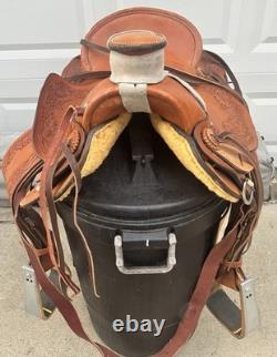 16 Western Saddle Made by John Gray of Gray's Custom Saddlery