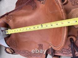16 Western Saddle Made by John Gray of Gray's Custom Saddlery