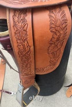 16 Western Saddle Made by John Gray of Gray's Custom Saddlery