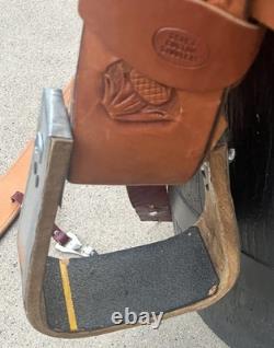 16 Western Saddle Made by John Gray of Gray's Custom Saddlery