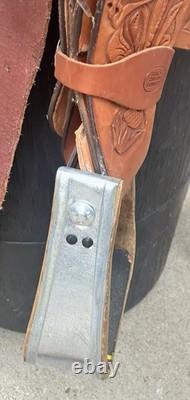 16 Western Saddle Made by John Gray of Gray's Custom Saddlery