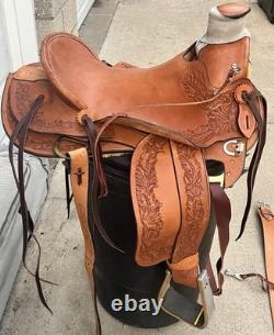 16 Western Saddle Made by John Gray of Gray's Custom Saddlery