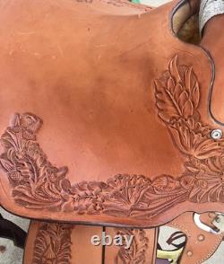 16 Western Saddle Made by John Gray of Gray's Custom Saddlery