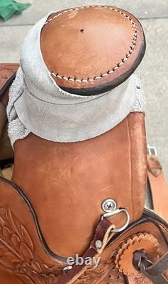 16 Western Saddle Made by John Gray of Gray's Custom Saddlery