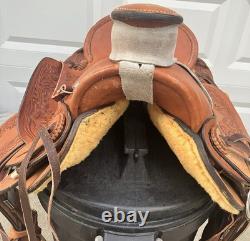 16 Western Saddle Made by John Gray of Gray's Custom Saddlery