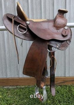16 Western Saddlery Wade Tree Ranch Saddle Clean & Ready to Ride