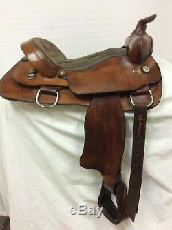 16 Western Trail Saddle By Continental, Full Quarter Horse Bars