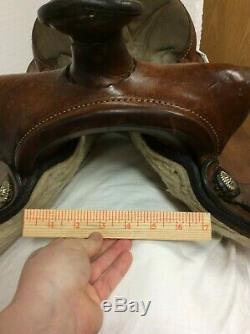 16 Western Trail Saddle By Continental, Full Quarter Horse Bars