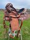 16 Western All-around Saddle Withantiqued Conchos, Matching Tack