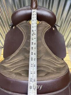 16 Wintec BROWN Western Horse Saddle Light Weight