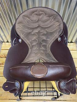16 Wintec BROWN Western Horse Saddle Light Weight
