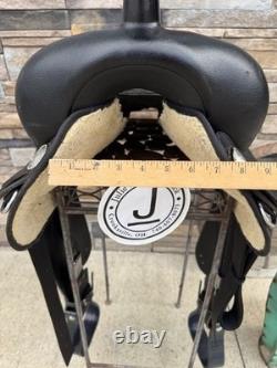 16 Wintec Western Saddle- Black, Trail, Crupper Ring, Lessons, Budget Friendly