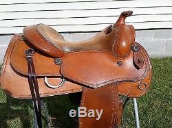 16'' Woods Western Saddle in EUC w New Breastplate, Robart Bit, Used Headstall