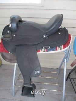 16'' abetta 20554W-6 Serenity Western Endurance Trail saddle FULL BARS