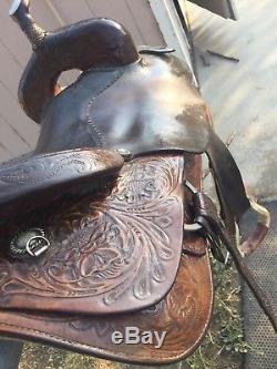 16 billy cook cutting saddle