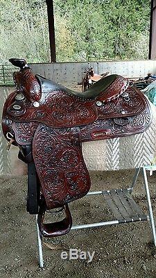 16 handmade Circle Y saddle