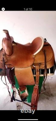 16 inch Seat Western Saddle and Saddle Blanke, and Accessories
