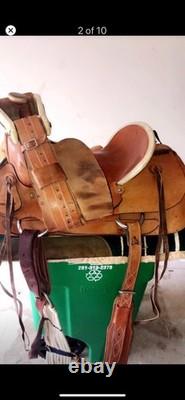 16 inch Seat Western Saddle and Saddle Blanke, and Accessories