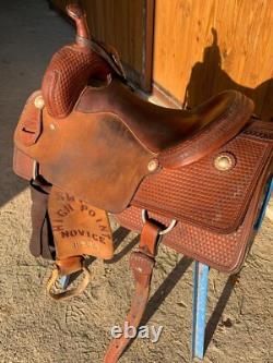 16 inch used western saddle