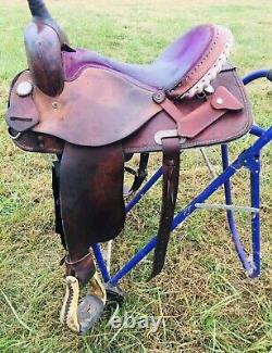 16 inch used western saddles 15