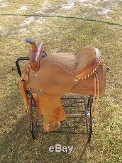 16 inch western Roughout Saddle